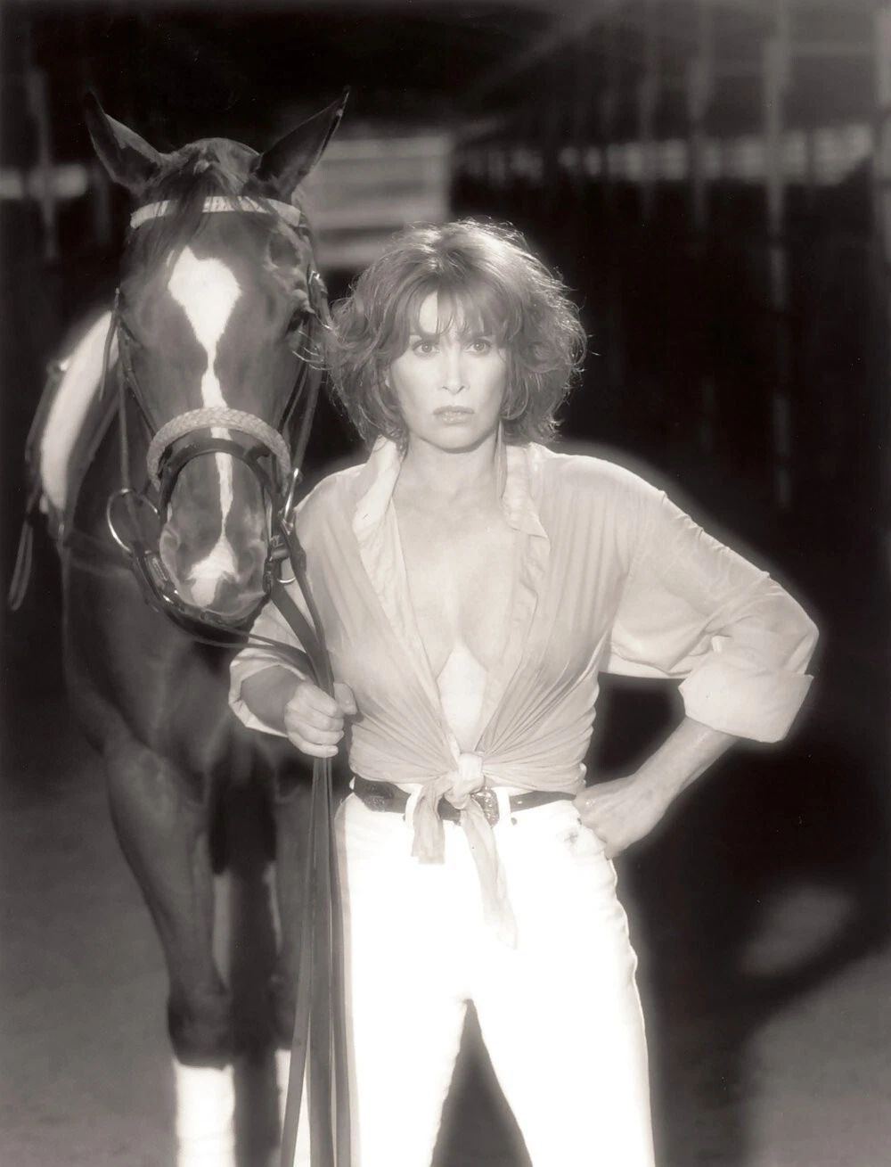Actress Stefanie Powers Old Publicity Picture Magnet Magnet Print
