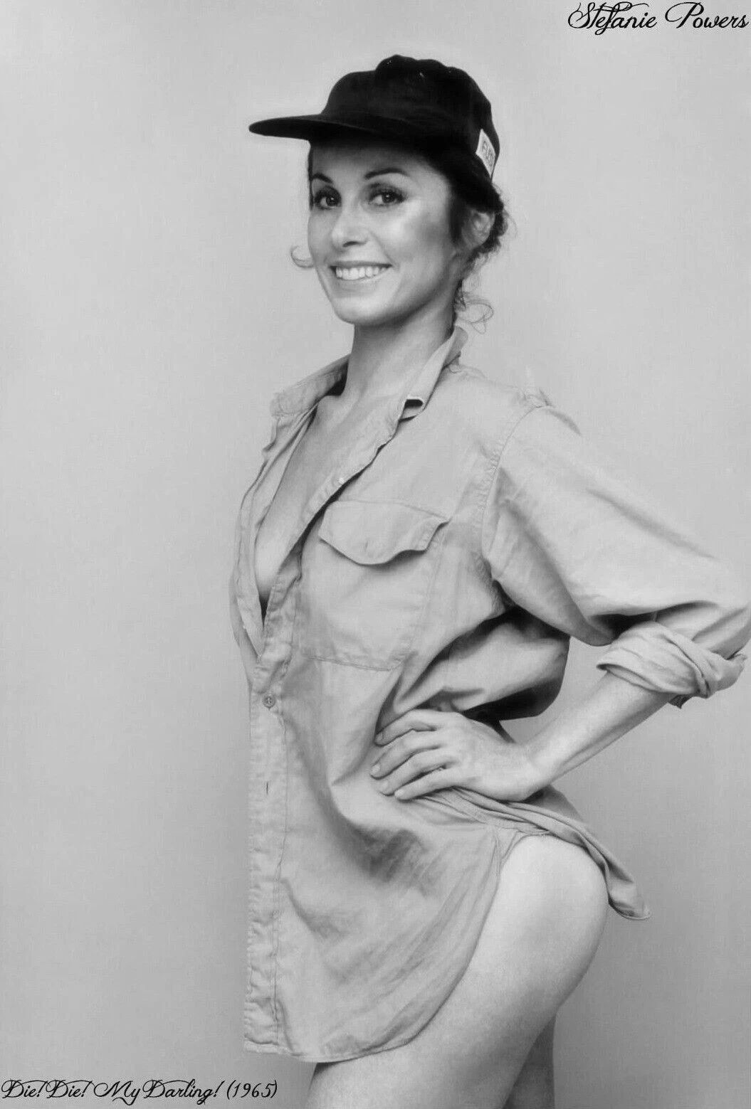 Actress Stefanie Powers Retro Publicity Picture Keychain Keychain Print