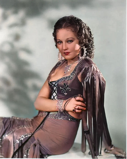 Actress Thelma Todd In Bohemian Girl Classic Film Colorized Picture Magnet