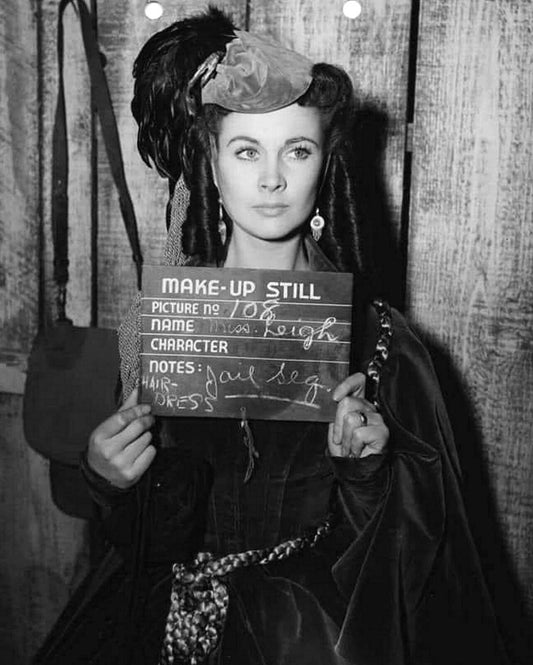Actress Vivien Leigh Make Up Gone With The Wind Movie Poster Photo Print