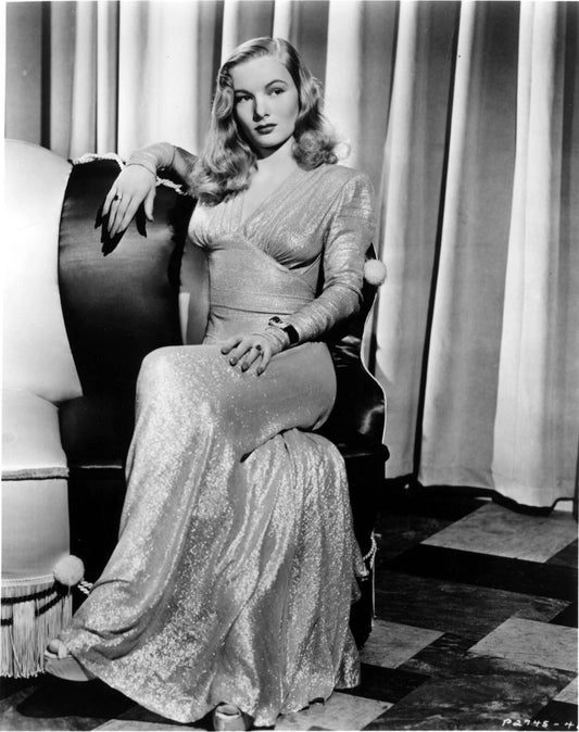 Actress Veronica Lake Classic Publicity Picture Keychain Keychain