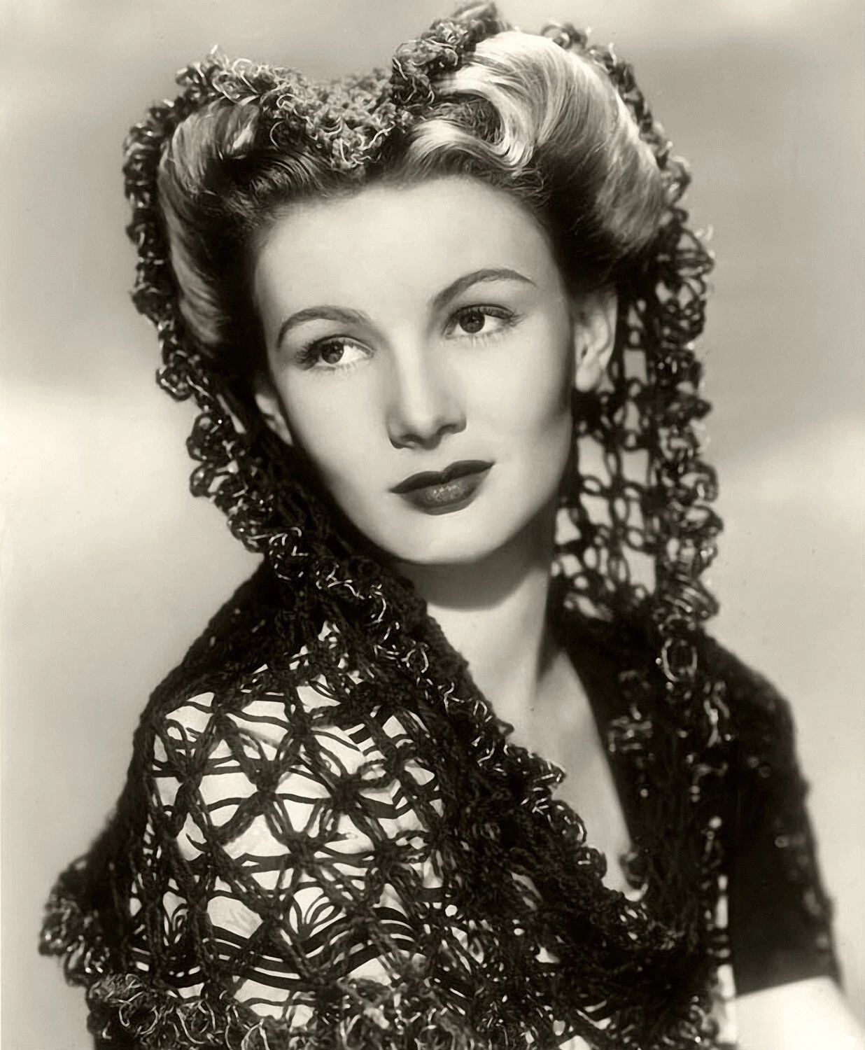 Actress Veronica Lake Old Publicity Picture Keychain Keychain Print