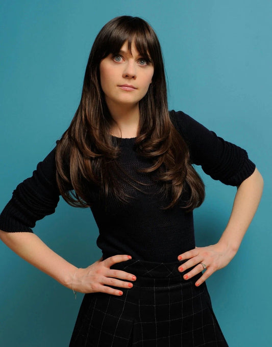Actress Zoey Deschanel Pin Up Picture Photo Print