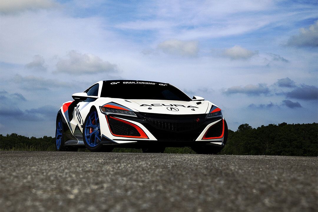 Acura Nsx Pikes Peak Driving Performance Home Decor Jigsaw Puzzle