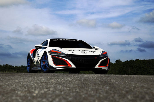 Acura Nsx Pikes Peak Driving Performance Home Decor Jigsaw Puzzle