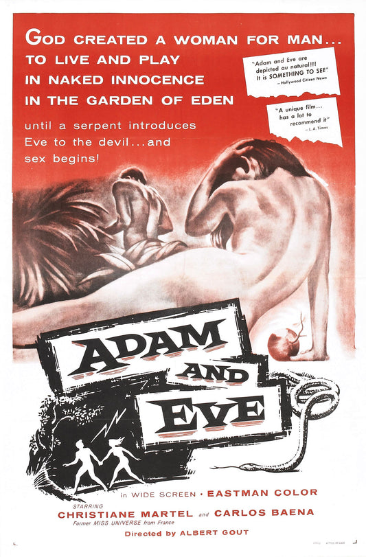 Adam And Eve 01 Movie Keychain