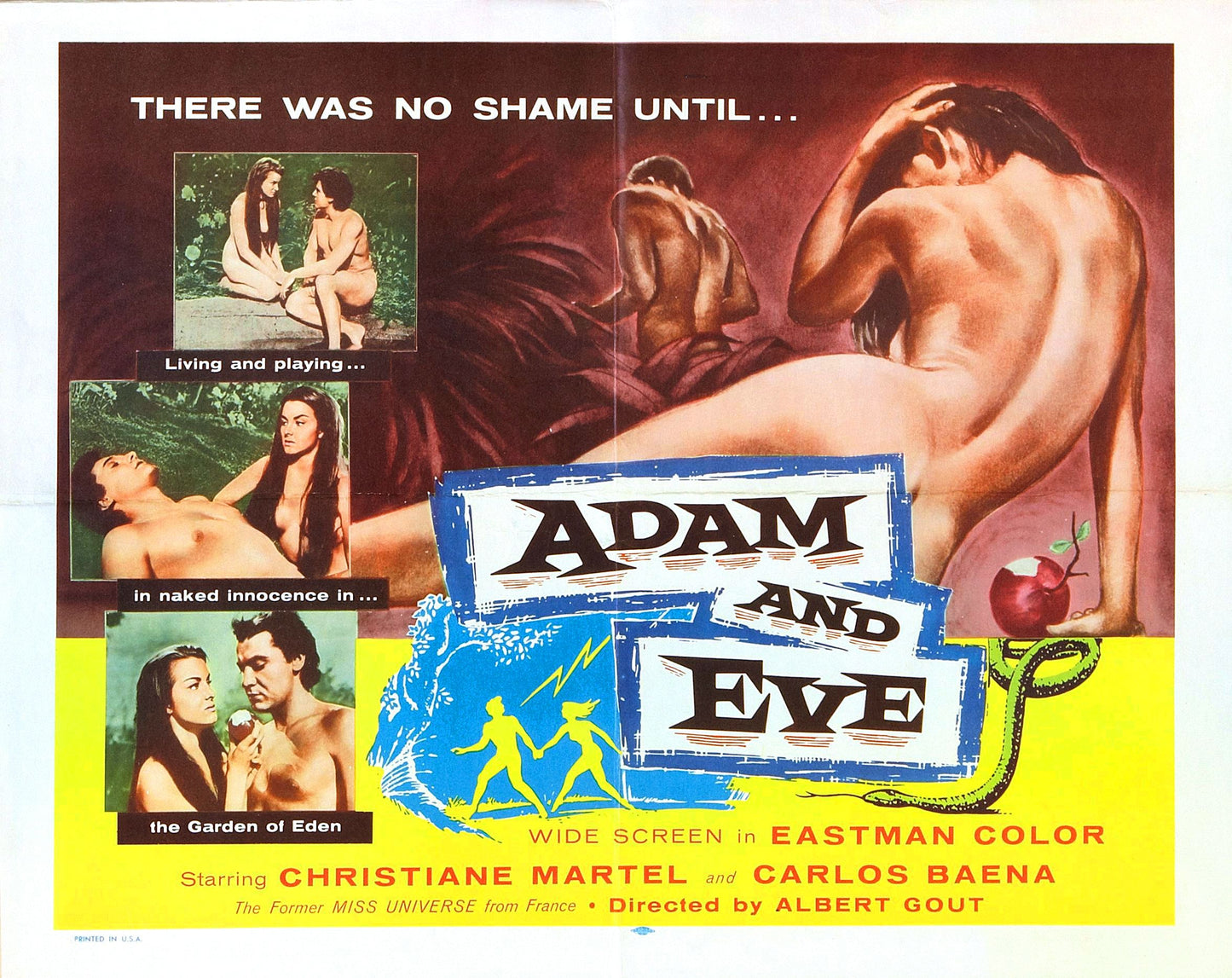 Adam And Eve 02 Movie Magnet