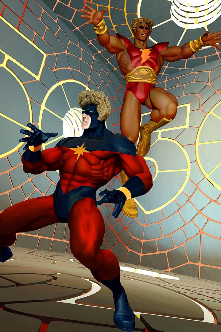 Adam Warlock Chronicles Comic Book Art Print Decor Jigsaw Puzzle