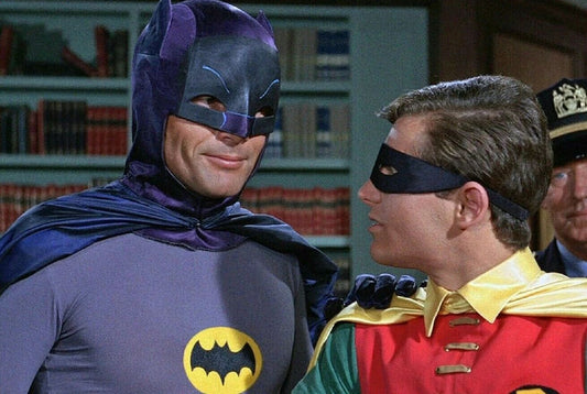 Adam West Batman Smiling At Robin Classic Tv Show Picture Magnet Magnet 11 X 17