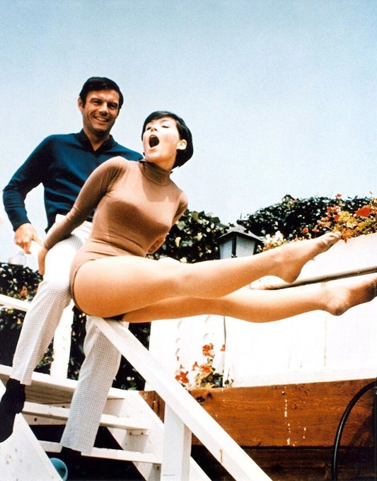 Adam West & Yvonne Craig Iconic Historical Picture Keychain Print
