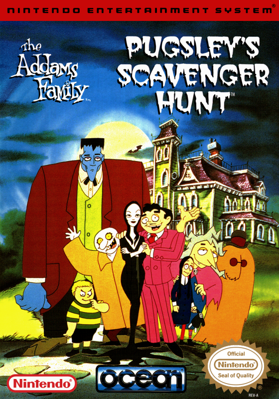Addams Family, The Pugsley S Scavenger Hunt (Usa) Nes Keychain