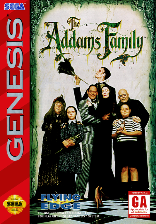 Addams Family, The (Usa) Genesis Print Poster