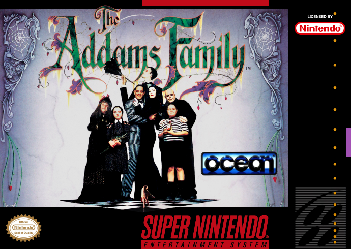Addams Family, The (Usa) Snes Print Poster