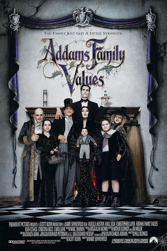 Addams Family Values Movie Comedy Fantasy Jigsaw Puzzle