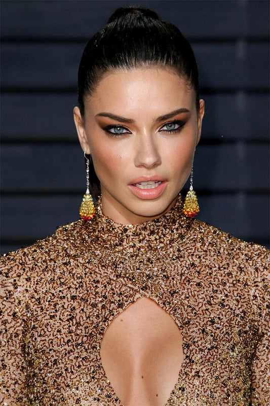 Adriana Lima Sexy Model Beauty Artist Jigsaw Puzzle