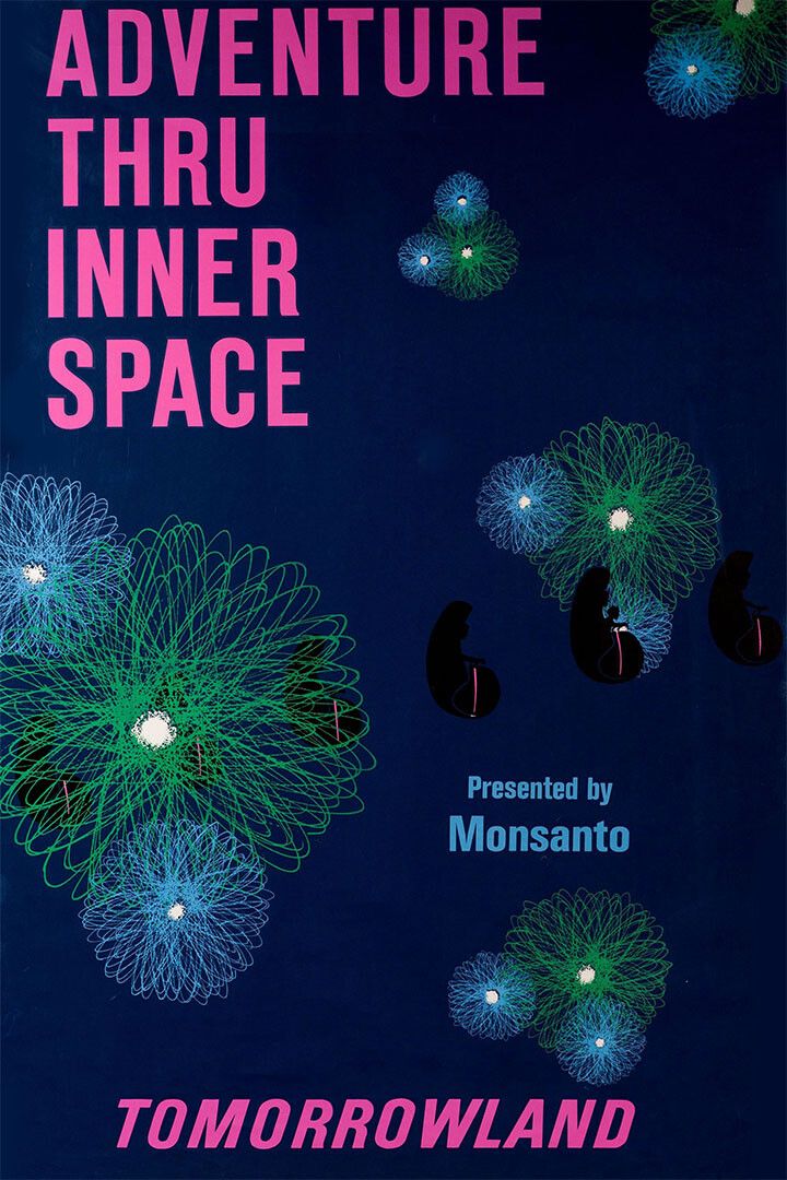 Adventure Thru Inner Space Tomorrowland Fun Center Wall Art Poster