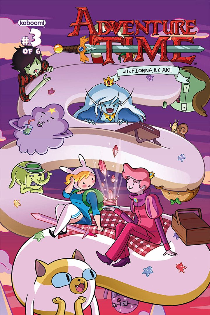 Adventure Time With Fionna And Cake Art Print Decor Jigsaw Puzzle