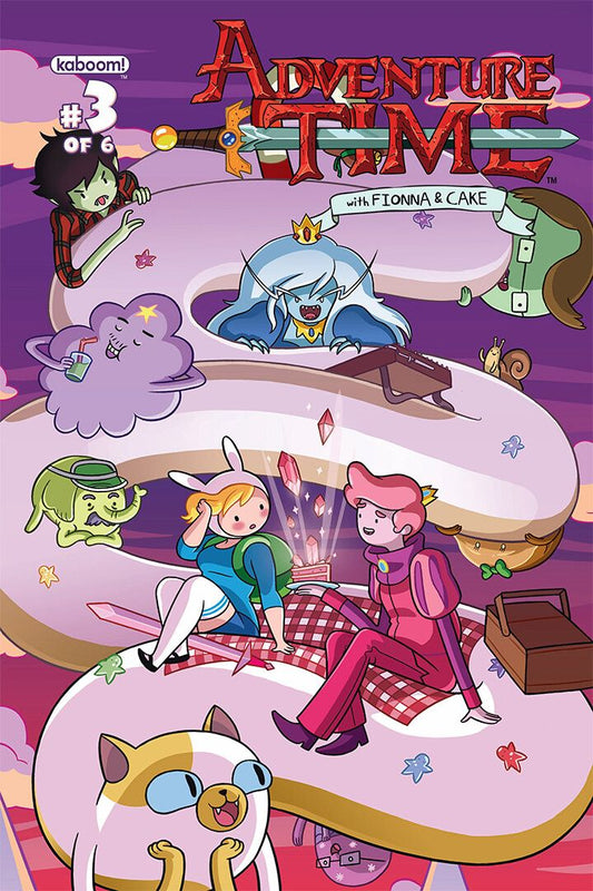 Adventure Time With Fionna And Cake Art Print Decor Jigsaw Puzzle