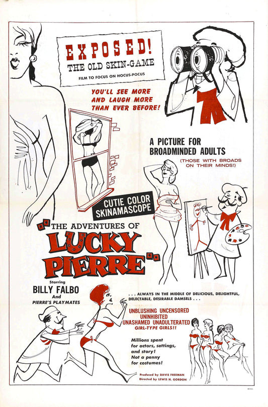Adventures Of Lucky Pierre 01 Movie Magnet