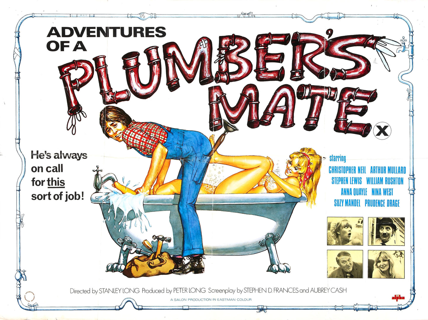 Adventures Of Plumbers Mate 01 Movie Magnet