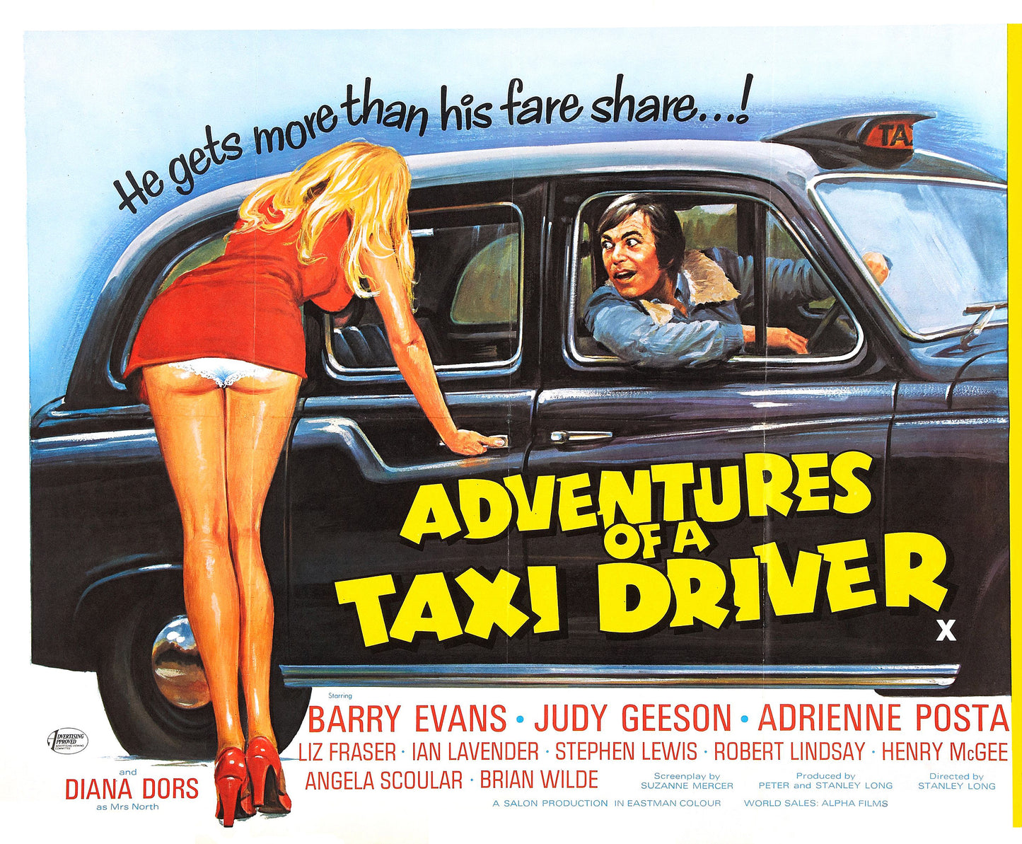 Adventures Of Taxi Driver 01 Movie Magnet