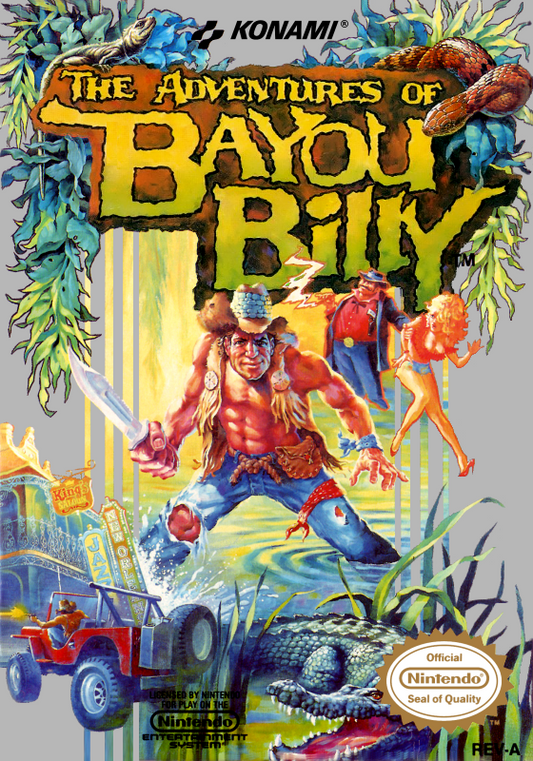 Adventures Of Bayou Billy, The (Usa) Nes Print Poster