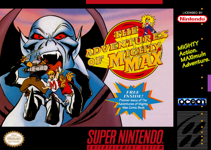 Adventures Of Mighty Max, The (Usa) Snes Print Poster