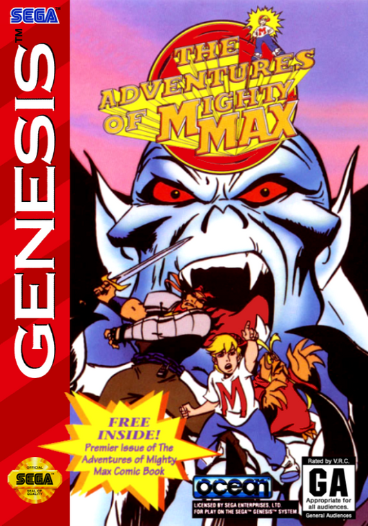 Adventures Of Mighty Max, The (Usa) Genesis Print Poster