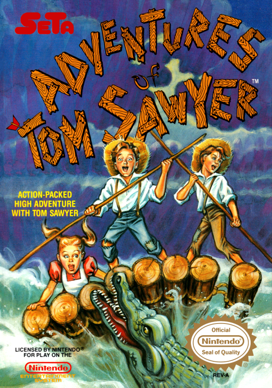 Adventures Of Tom Sawyer (Usa) Nes Print Poster