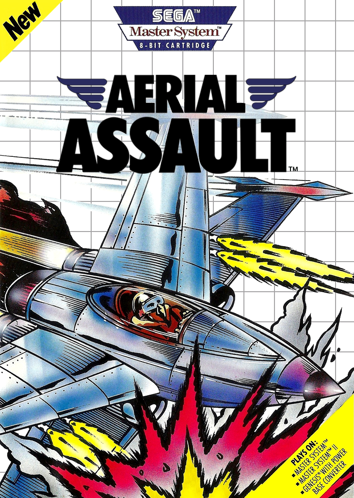 Aerial Assault(2) Sega Master System Keychain