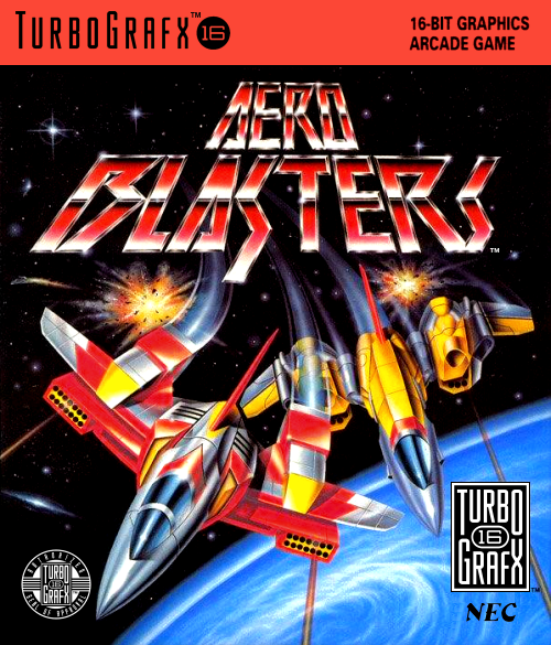Aero Blasters Turbografx 16 Print Poster