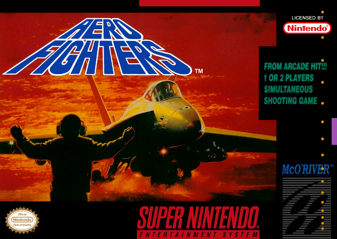 Aero Fighters (Usa) Snes Print Poster