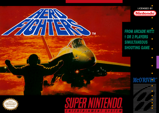 Aero Fighters (Usa) Snes Print Poster