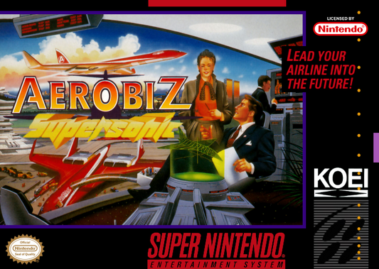 Aerobiz Supersonic (Usa) Snes Print Poster