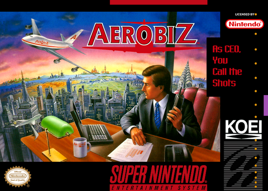 Aerobiz (Usa) Snes Print Poster