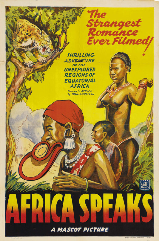 Africa Speaks 01 Movie Keychain