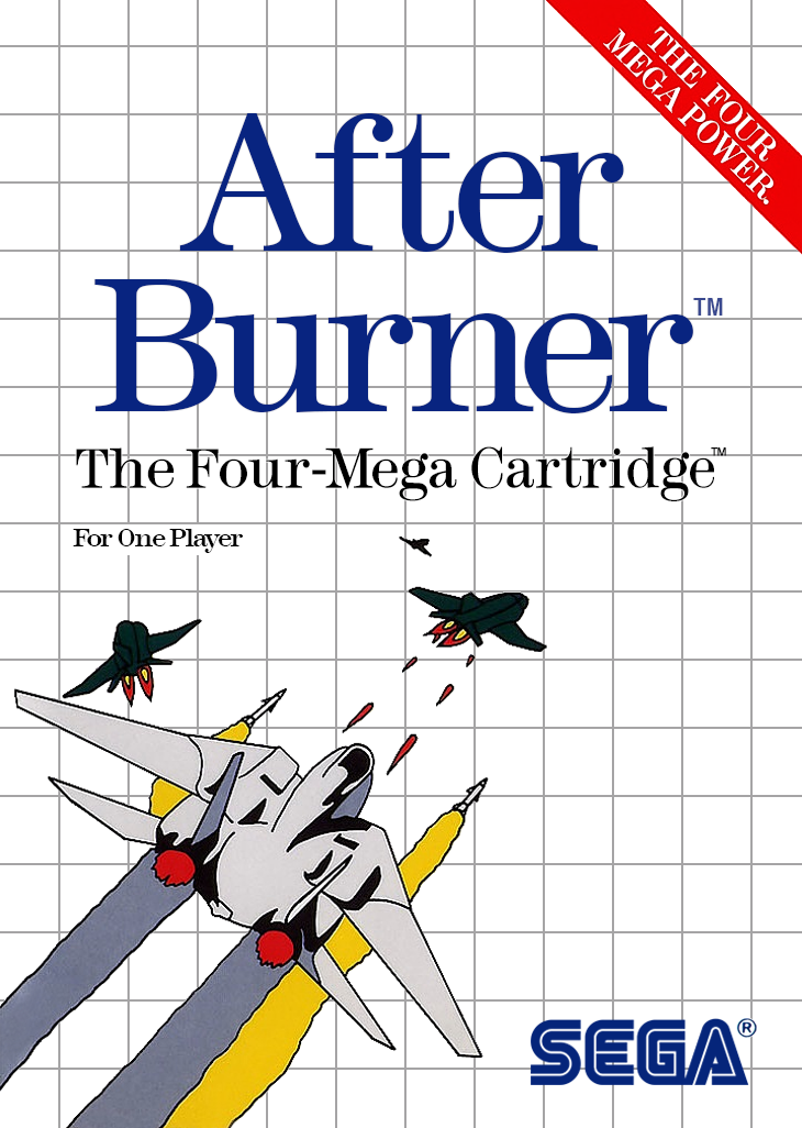 After Burner(2) Sega Master System Print Poster