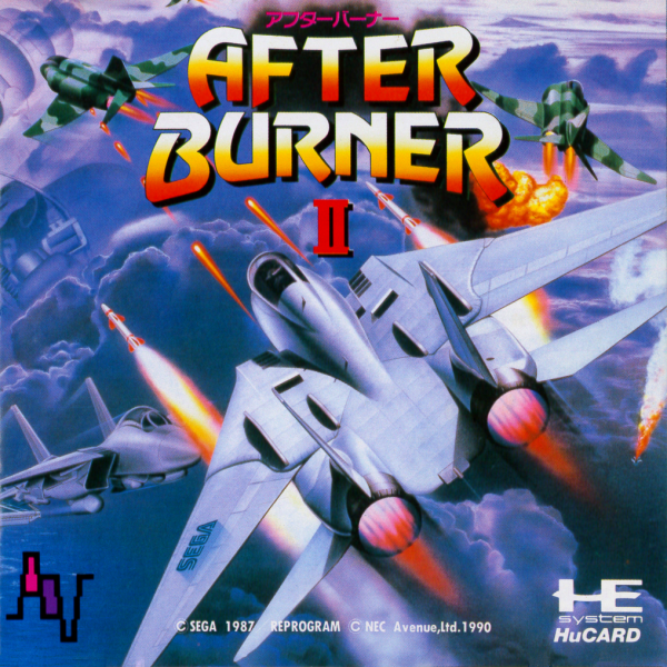 After Burner Ii (Japan) Pc Engine Print Poster
