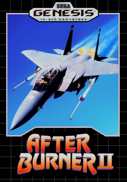 After Burner Ii (Usa) Genesis Print Poster