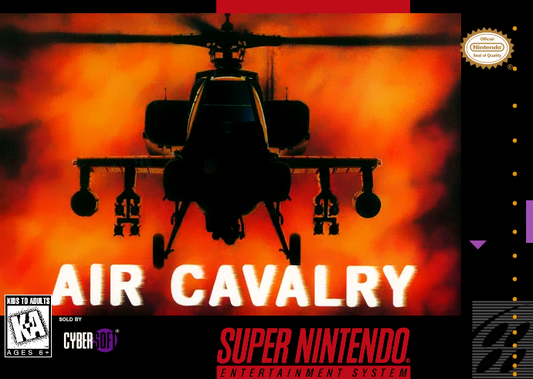 Air Cavalry (Usa) Snes Print Poster