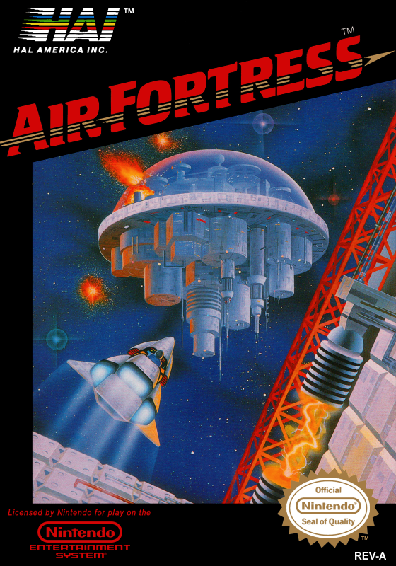 Air Fortress (Usa) Nes Keychain