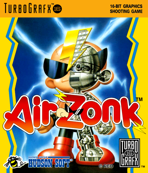 Air Zonk Turbografx 16 Keychain
