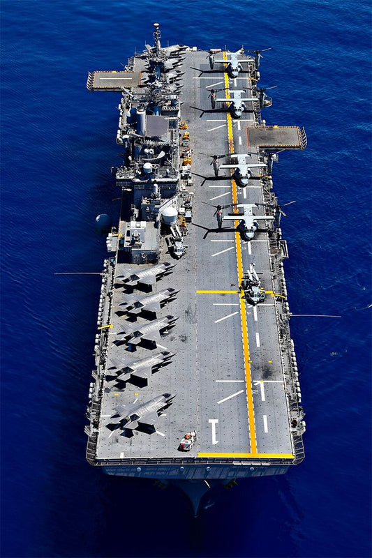 Aircraft Carrier Uss Constellation At Sea Watercraft Jigsaw Puzzle