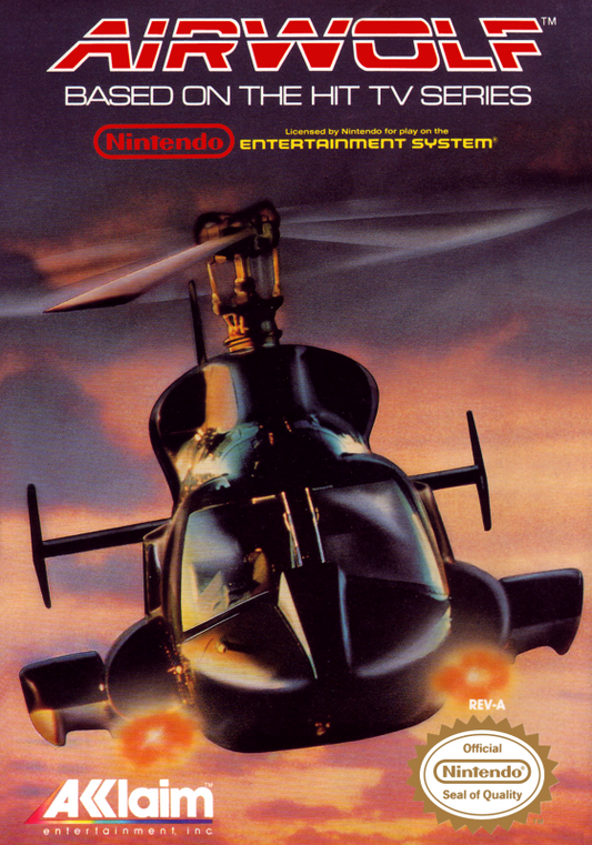 Airwolf (Usa) Nes Print Poster
