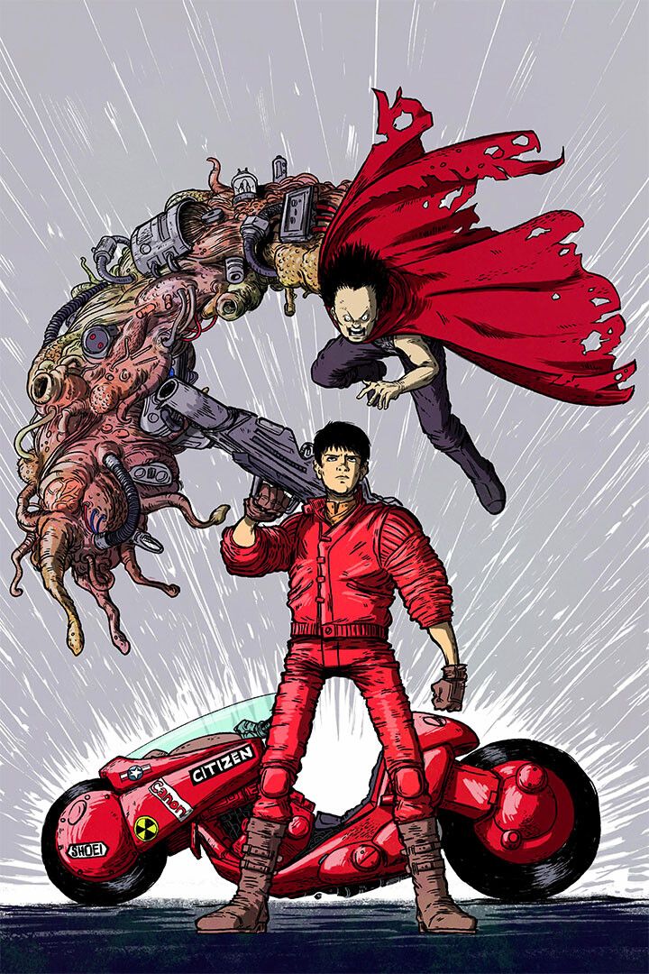 Akira Classic Anime Comic Cartoon Movie Action Jigsaw Puzzle