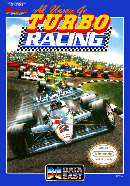 Al Unser Jr. Turbo Racing (Usa) Nes Print Poster