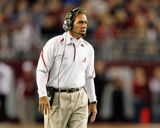 Alabama Coach Nick Saban Glossy Magnet College Football Magnet 2