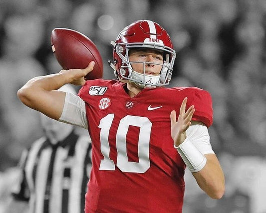 Alabama Crimson Tide Mac Jones Glossy Spotlight Keychain Fooball Keychain