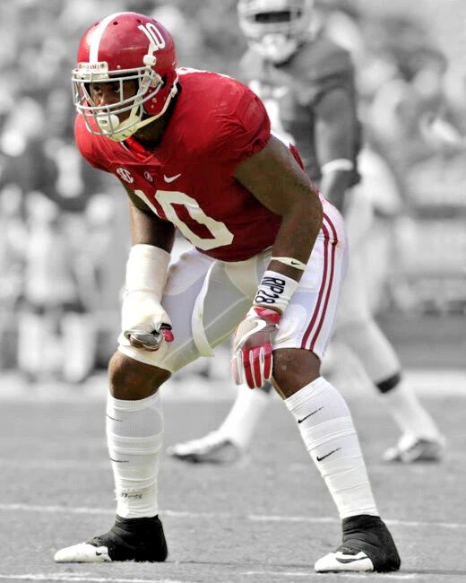 Alabama Crimson Tide Reuben Foster Glossy Spotlight Photo Print Poster