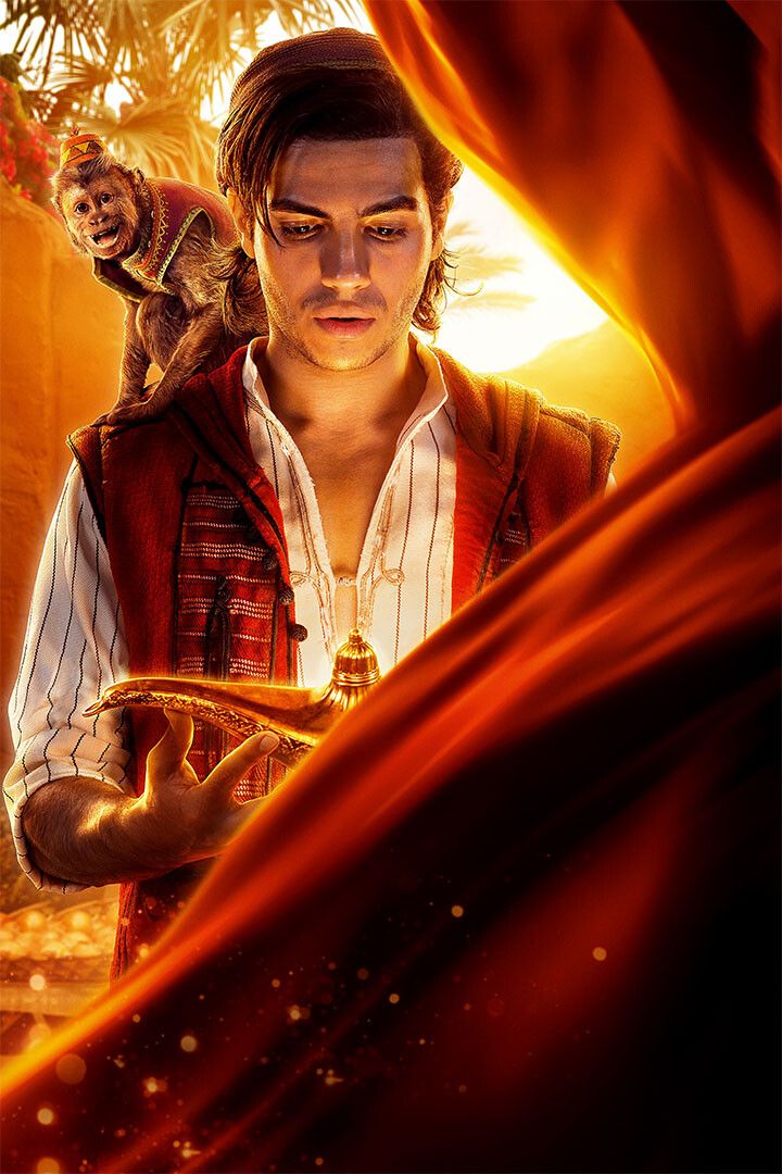 Aladdin Action Fantasy Movie Print Painting Wall Art Home Decor Poster